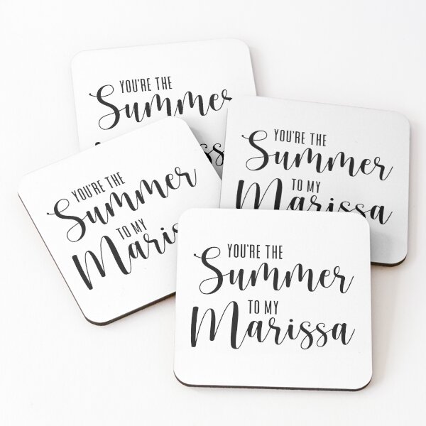 Item preview, You're the Summer to my Marissa designed and sold by ThingsShop.
