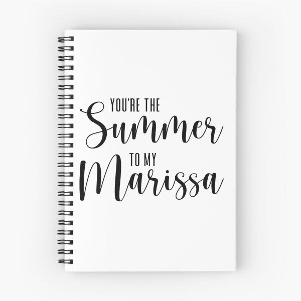 Item preview, You're the Summer to my Marissa designed and sold by ThingsShop.