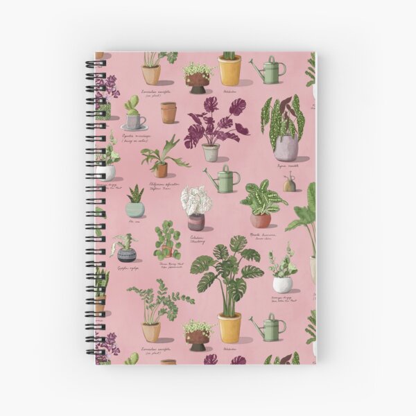 Item preview, Potted Houseplants Pattern designed and sold by Valerie Hamill.