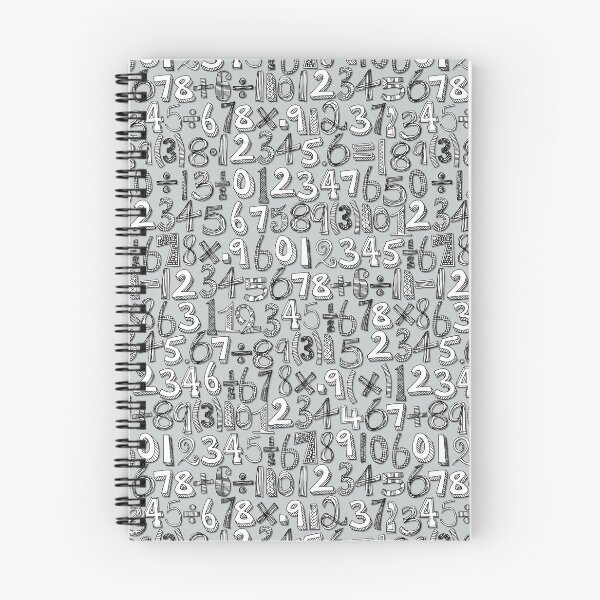 Item preview, math doodle silver designed and sold by scrummy.