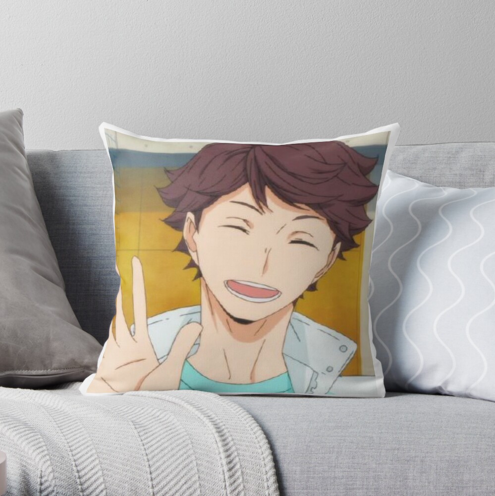 oikawa plush pillow