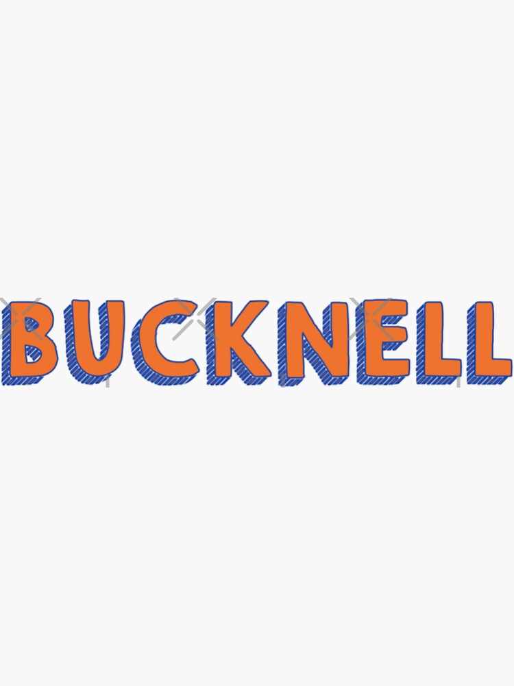 Bucknell Sticker Sticker By Maevelee41 Redbubble