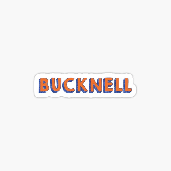 Bucknell Sticker Sticker By Maevelee41 Redbubble