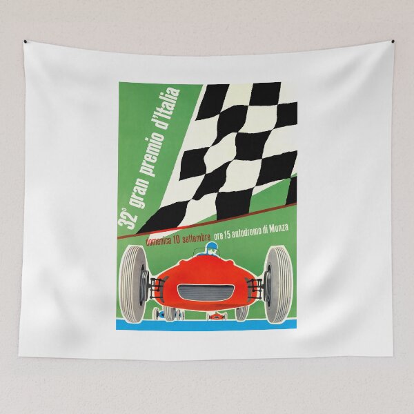 Item preview, 1961 Italian Grand Prix Advertising Poster designed and sold by retrographics.
