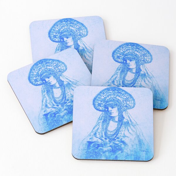 Item preview, Seated Woman lithograph circa 1890 designed and sold by lucasgaylon.