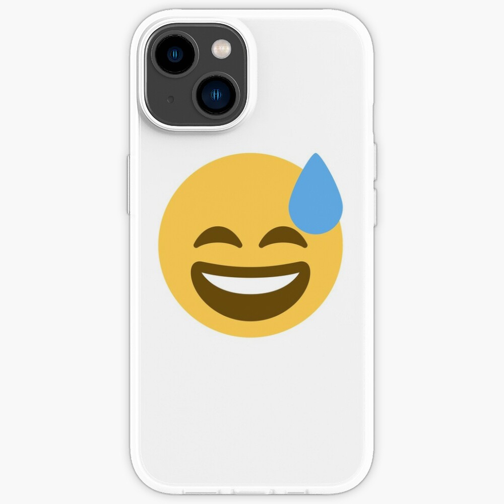 sweat emoji iphone