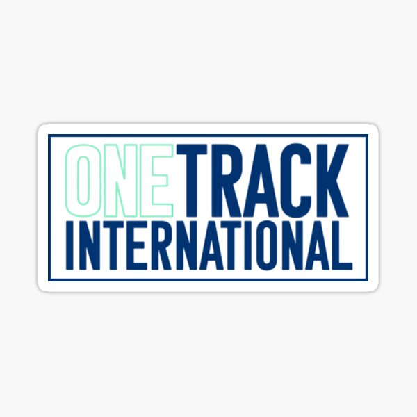 ONETrack International Rectangle Logo Sticker