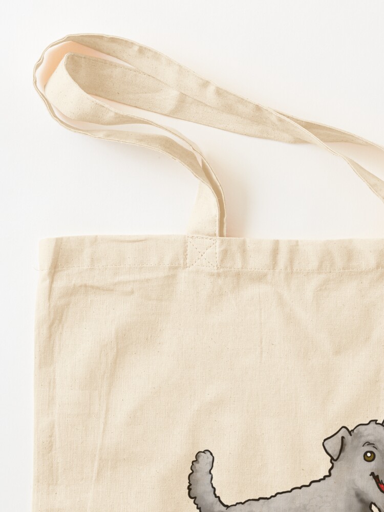Alternate view of Kerry Blue Terrier - Gray Tote Bag