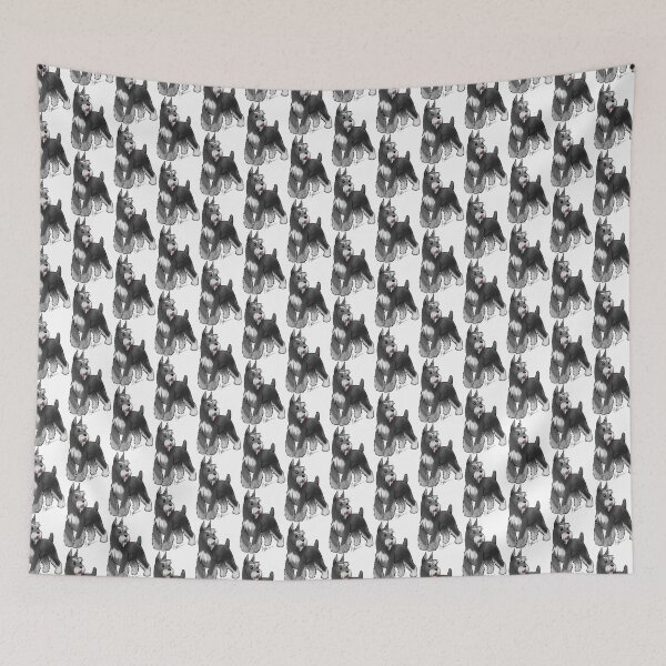 Item preview, Dog - Schnauzer - Black and Silver designed and sold by Jennifer Stolzer.