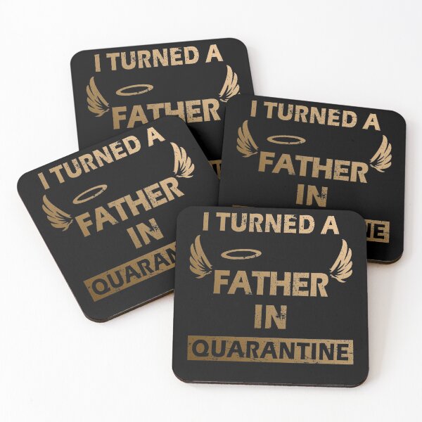 Item preview, I Turned A Father In Quarantine Father's Day Gift For First Time Dads designed and sold by Mfk Clothes.