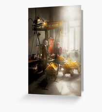 Banker - Worth its weight in gold Greeting Card