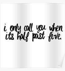 Half Past Five Poster