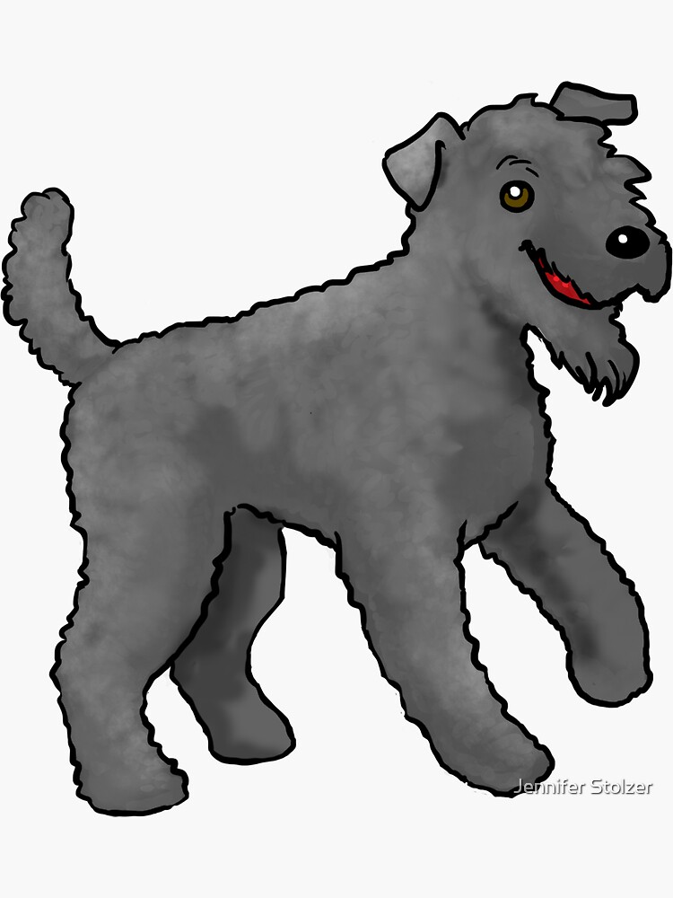 Kerry Blue Terrier - Black by jameson9101322