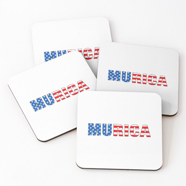 Aperçu de l'œuvre Murica USA Flag Patriot américain créée et vendue par JustLivinLife.