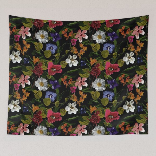 Item preview, Moody Tropical Floral designed and sold by Cheryl Welch.