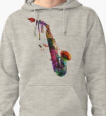 saxophone Pullover Hoodie