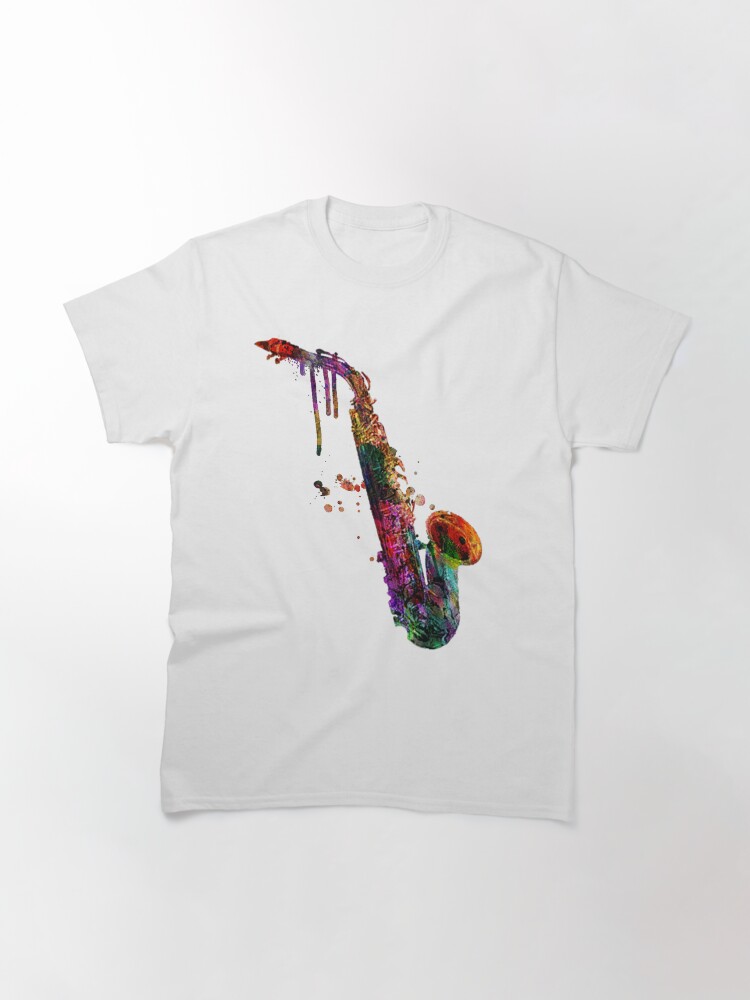 Alternate view of saxophone Classic T-Shirt