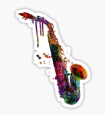 saxophone Sticker