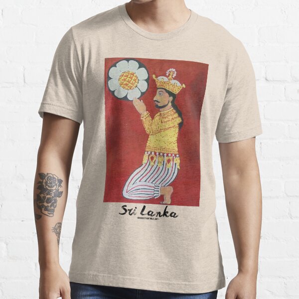 "Sri Lanka Traditional Udarata Art ( KING ) " Tshirt for Sale by