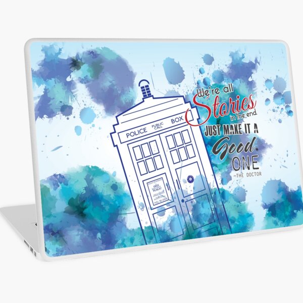 We're All Stories Laptop Skin