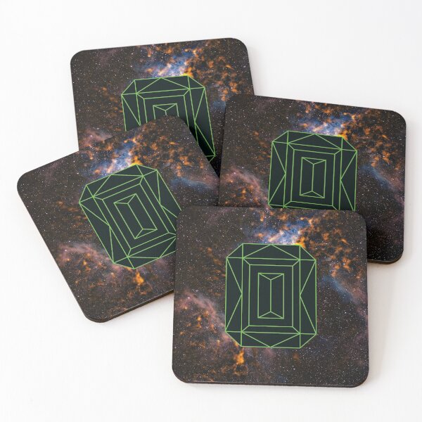 Item preview, Lord Huron Vide Noir - Carina Nebula with Green designed and sold by activespaceship.