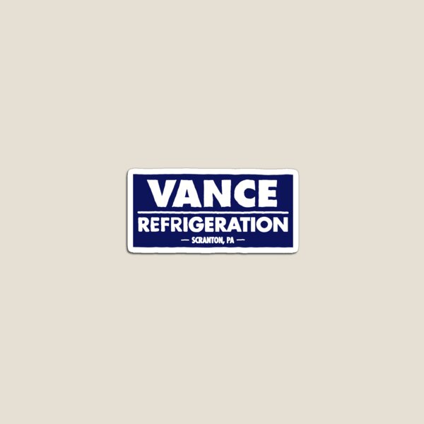 Vance refrigeration Magnet