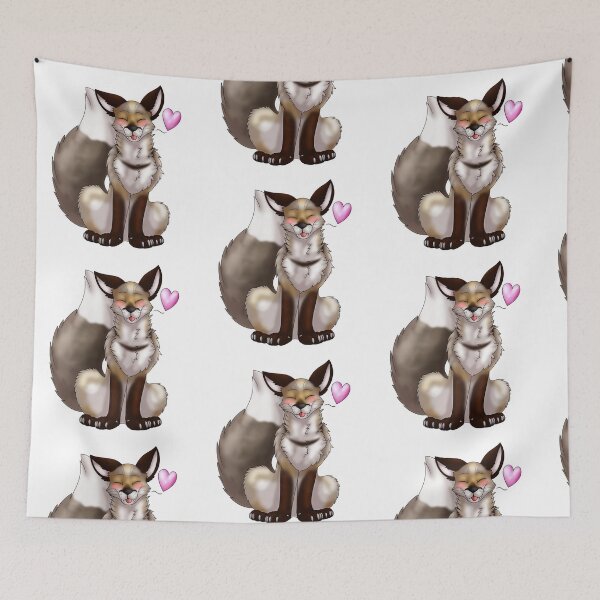 Item preview, Foxy Friends: Light Grey designed and sold by spyroid101.