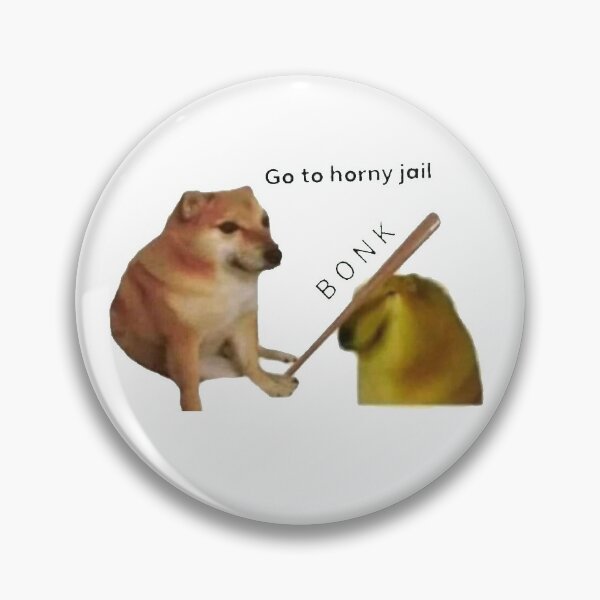 Item preview, Simpin doge (Go to horny jail) designed and sold by PrimexPlayz.