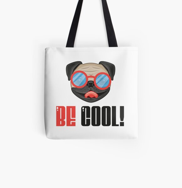bulldog - be cool All Over Print Tote Bag