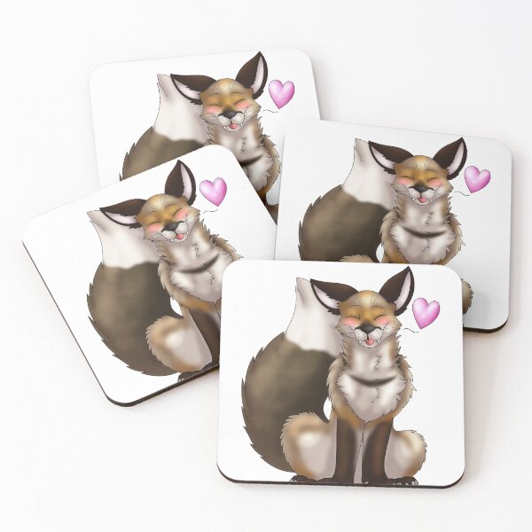 Item preview, Foxy Friends: Yellow-Grey designed and sold by spyroid101.