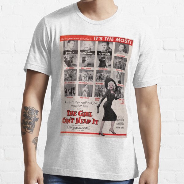 The Girl Cant Help It Jayne Mansfield Fats Domino Little Richard Gene Vincent T Shirt For 7936