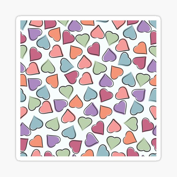 Love Hearts Sticker