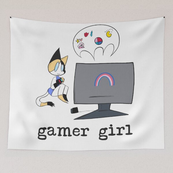 Artikelvorschau, Gamer Girl entworfen und verkauft von Alexandra Flynn.