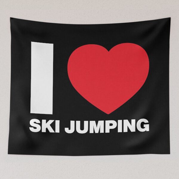 Item preview, I Love Ski Jumping designed and sold by Thestarrysky.