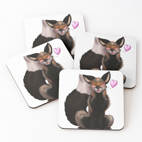 Item preview, Foxy Friends: Smoky Grey designed and sold by spyroid101.