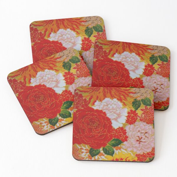 Item preview, Japanese Kimono Flower Design designed and sold by fredgarden8.