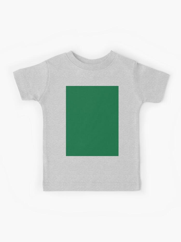 Pretty Simple Solid Dark Green  Kids T-Shirt for Sale by GDCdesigns