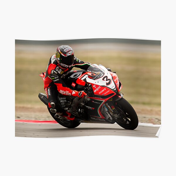 MAX BIAGGI au parc Miller Motorsports 2012 Poster