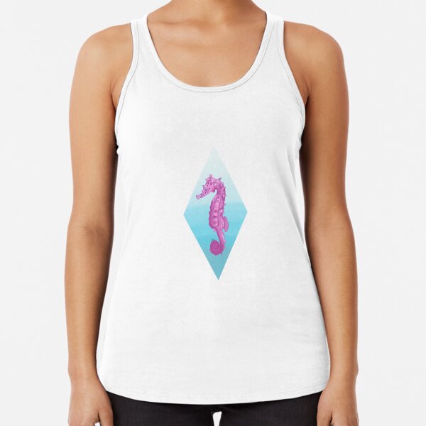 Seahorse Racerback Tank Top