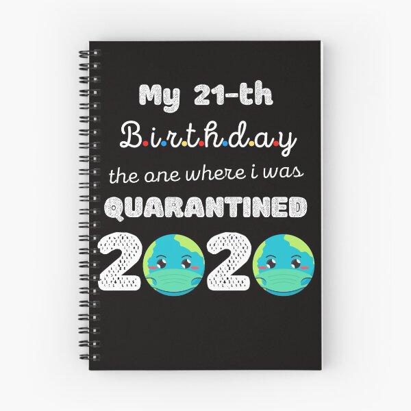 Item preview, My 21th Birthday The One Where I was Quarantined 2020, Funny Face Mask designed and sold by YourgiftShop.