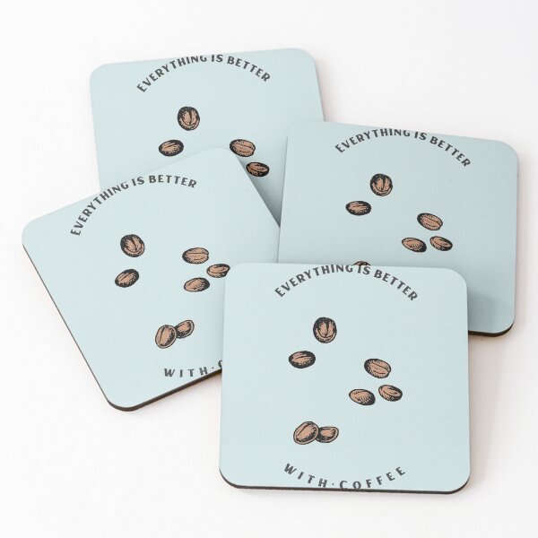 Item preview, Everything is better - With Coffee designed and sold by AladdinMktgs.