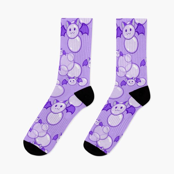 Item preview, Bubbles and Bats in purple designed and sold by SubtleNerd.