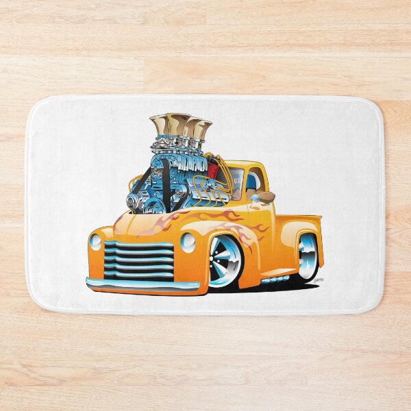 Item preview, American Classic Hot Rod Pickup Truck Cartoon designed and sold by hobrath.