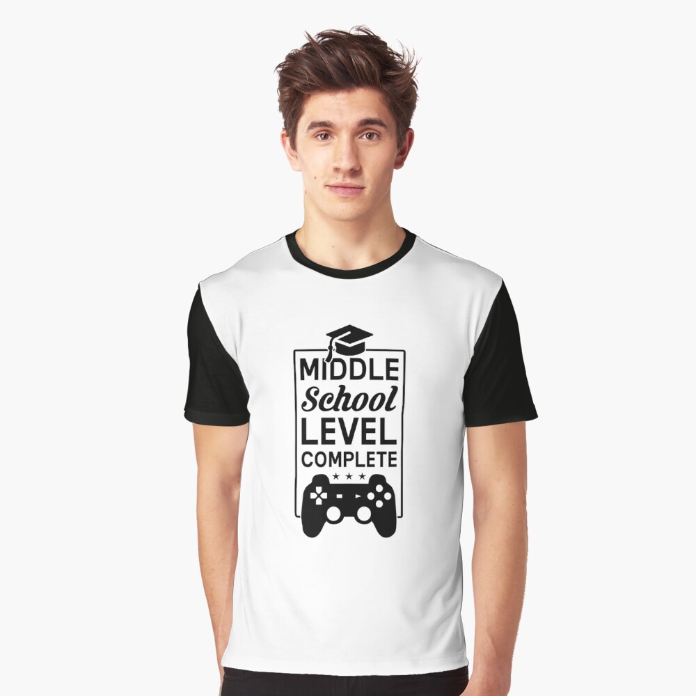 Middle School Level Complete T Shirt By Drakouv Redbubble