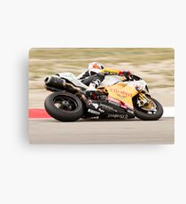 SYLVAIN GUINTOLI at Miller Motorsports park 2012 Canvas Print