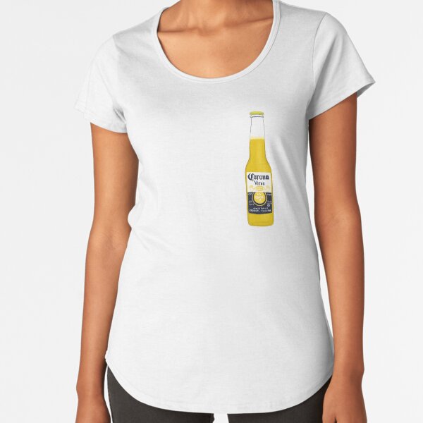 Covid in a Bottle Premium Scoop T-Shirt