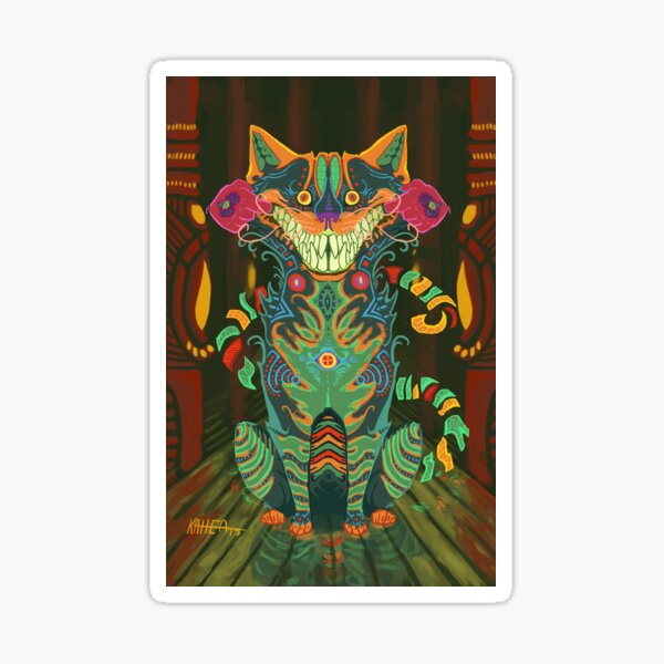 Cheshire Sticker