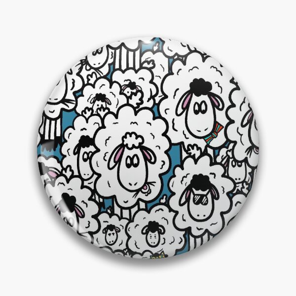 Item preview, Many Sheeps  designed and sold by Handmadebyjessm.
