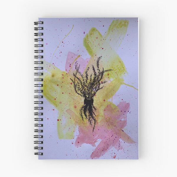 Item preview, Black Bouquet Lavender Splatter designed and sold by jgrundfast.