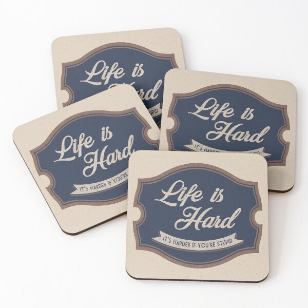 Item preview, Life is hard designed and sold by KMA Home Design.